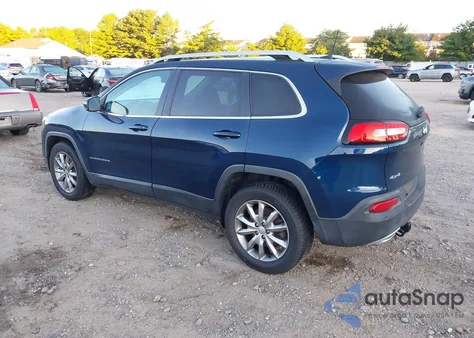 2018 Jeep Cherokee Limited 4X4 z USA, uszkodzony, nr VIN 1C4PJMDX3JD555738